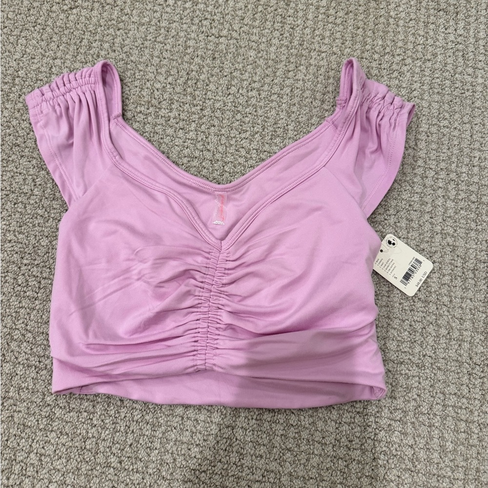 Free people movement breathe deeper crop tank top